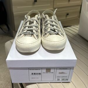 Pair of Christian Dior Oblique Embroid